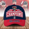 Florida Panthers 2024 Stanley Cup Champions Go Cats Classic Cap – Red