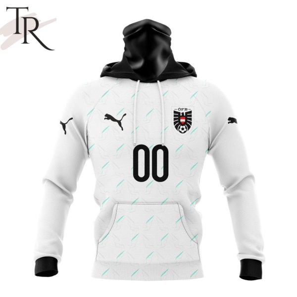 Austria National Football Team Persoalized 2024 Away Kits Hoodie