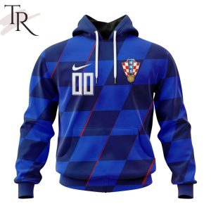 Croatia National Football Team Persoalized 2024 Home Kits Hoodie