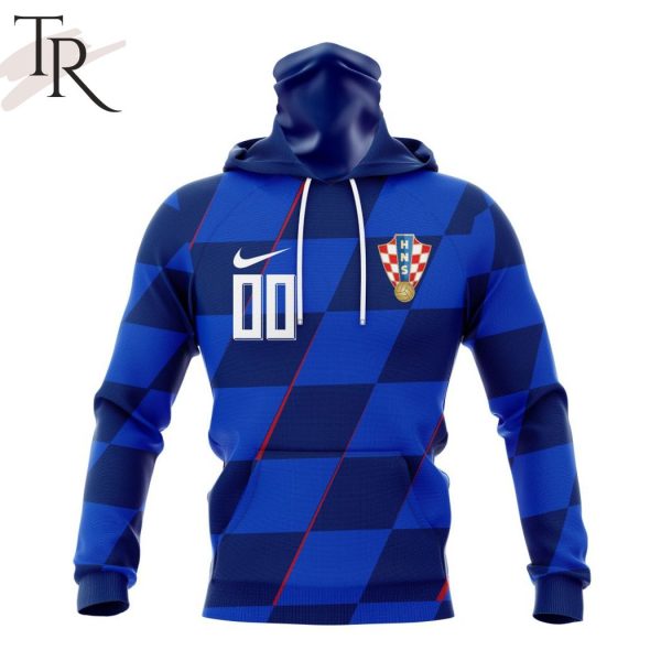 Croatia National Football Team Persoalized 2024 Away Kits Hoodie