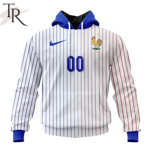 France National Football Team Personalized 2024 Away Kits Hoodie