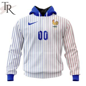 France National Football Team Personalized 2024 Away Kits Hoodie