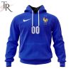 France National Football Team Personalized 2024 Away Kits Hoodie