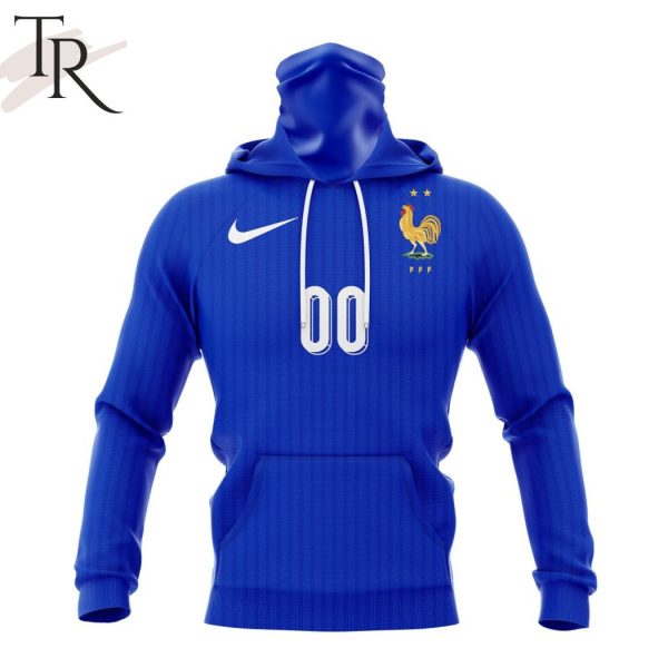 France National Football Team Personalized 2024 Home Kits Hoodie