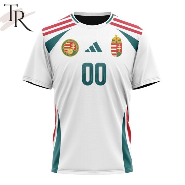 Hungary National Football Team Persoalized 2024 Away Kits Hoodie