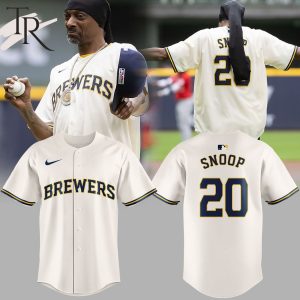 Milwaukee Brewers Snoop Dogg 20 Baseball Jersey
