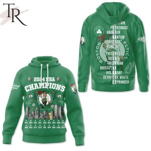 2024 NBA Champions Boston Celtics Different Here Hoodie – Green