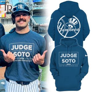 New York Yankees Judge Soto 2024 Make The Yanks Champions Again Hoodie, Longpants