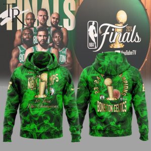 Boston Celtics 18 Time NBA Finals Champions 2024 Hoodie, Longpants, Cap – Green