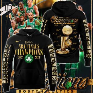 2023-24 NBA Finals Champions Boston Celtics Hoodie, Longpants, Cap