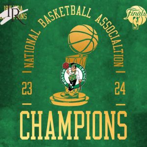 2024 National Basketball Association Champions Boston Celtics Flag