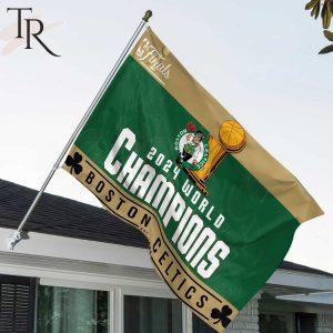 2024 World Champions Boston Celtics Flag