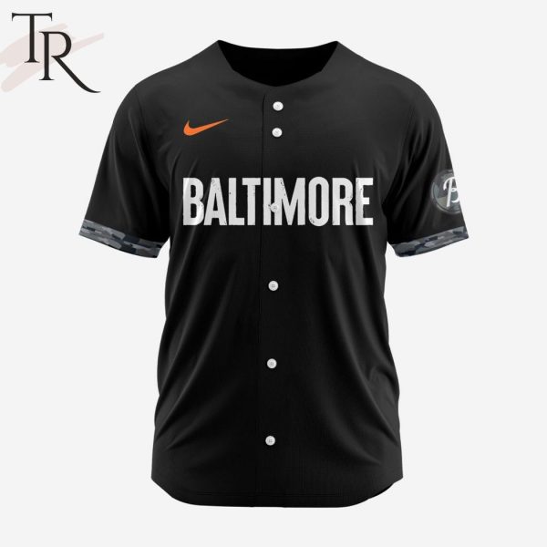 MLB Baltimore Orioles Personalized 2024 City Connect Baseball Jersey Design