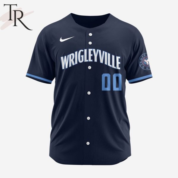 MLB Chicago Cubs Personalized 2024 City Connect Baseball Jersey Design