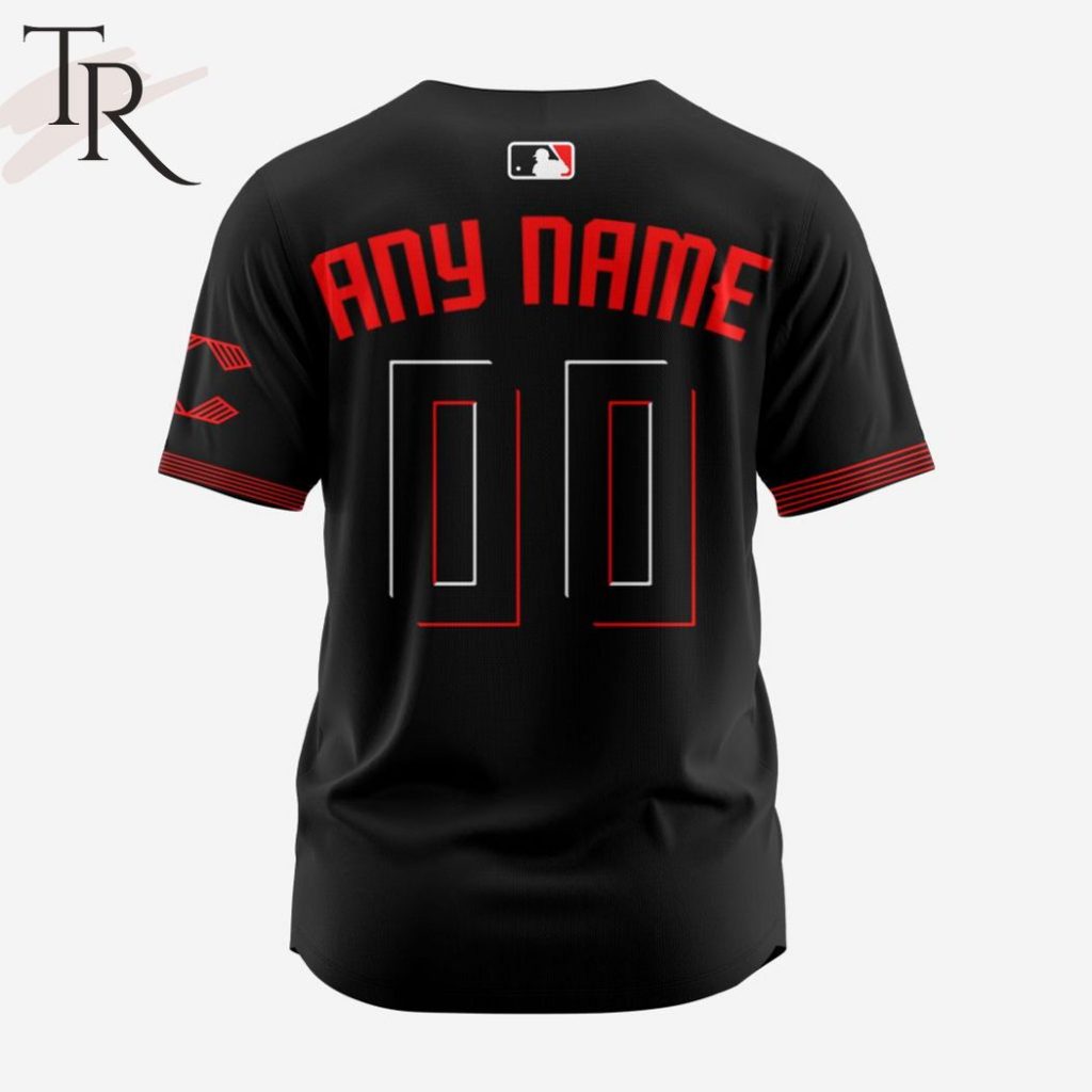 MLB Cincinnati Reds Personalized 2024 City Connect Baseball Jersey ...