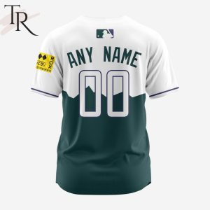 MLB Colorado Rockies Personalized 2024 City Connect Baseball Jersey Design