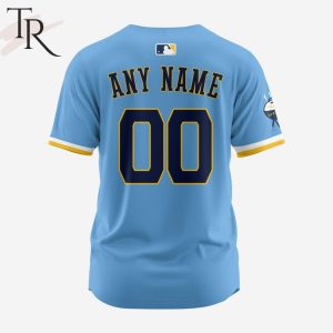 MLB Milwaukee Brewers Personalized 2024 City Connect Baseball Jersey Design