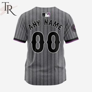 MLB New York Mets Personalized 2024 City Connect Baseball Jersey Design