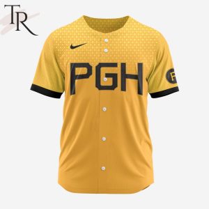 MLB Pittsburgh Pirates Special Native Design Baseball Jersey