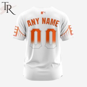 MLB San Francisco Giants Personalized 2024 City Connect Baseball Jersey Design