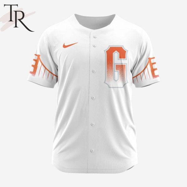 MLB San Francisco Giants Personalized 2024 City Connect Baseball Jersey Design