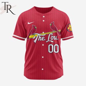 MLB St. Louis Cardinals Personalized 2024 City Connect Baseball Jersey Design