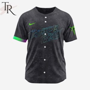 MLB Tampa Bay Rays Personalized 2024 City Connect Baseball Jersey Design