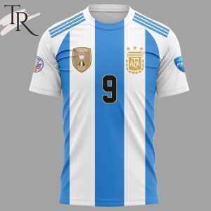 Copa America Argentina 2024 Alvarez Julian Football Jersey