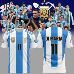 Copa America Argentina 2024 Di Maria Angel Football Jersey