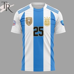 Copa America Argentina 2024 Martinez Lisandro Football Jersey