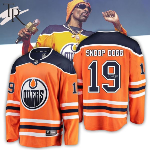 Edmonton Oilers Snoop Dogg Signature Jersey 2024