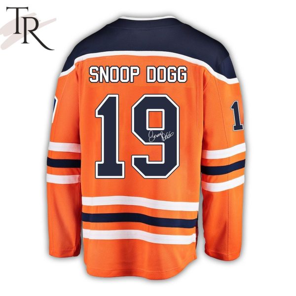Edmonton Oilers Snoop Dogg Signature Jersey 2024
