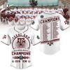 Texas A&M NCAA Baseball National Champions 2024 Gig ‘Em Baseball Jersey