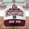 Texas A&M NCAA Baseball National Champions 2024 Gig ‘Em Cap