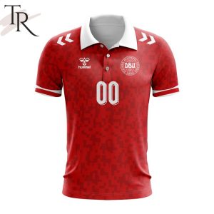 Denmark National Football Team Personalized 2024 Home Polo Shirt