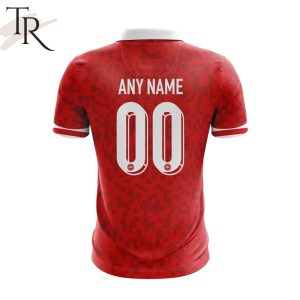 Denmark National Football Team Personalized 2024 Home Polo Shirt