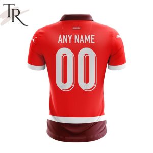 Switzerland National Football Team Personalized 2024 Home Polo Shirt