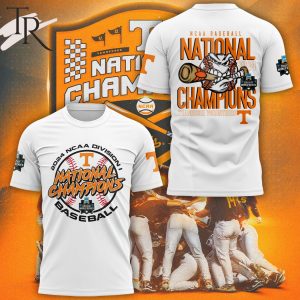 2024 NCAA Division I Baseball National Champions Hoodie – White