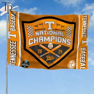 Tennessee Volunteers 2024 NCAA Men’s Baseball College World Series Champions Flag
