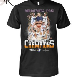 Minnesota Lynx WNBA Commissioner’s Cup Champions 2024 T-Shirt