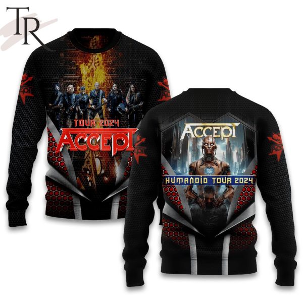 Accept Humanoid Tour 2024 Hoodie