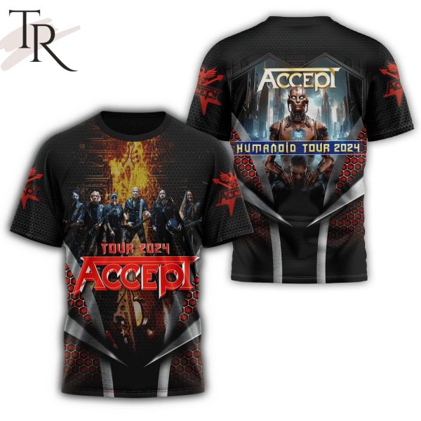 Accept Humanoid Tour 2024 Hoodie