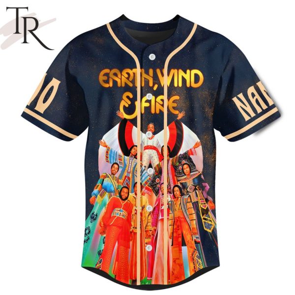 Earth Wind And Fire Heart & Soul Tour 2024 Custom Baseball Jersey