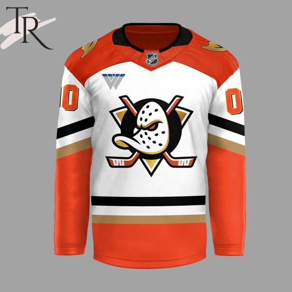 Anaheim Ducks Orange Country New Logo 2024 Hockey Jersey – Orange, White