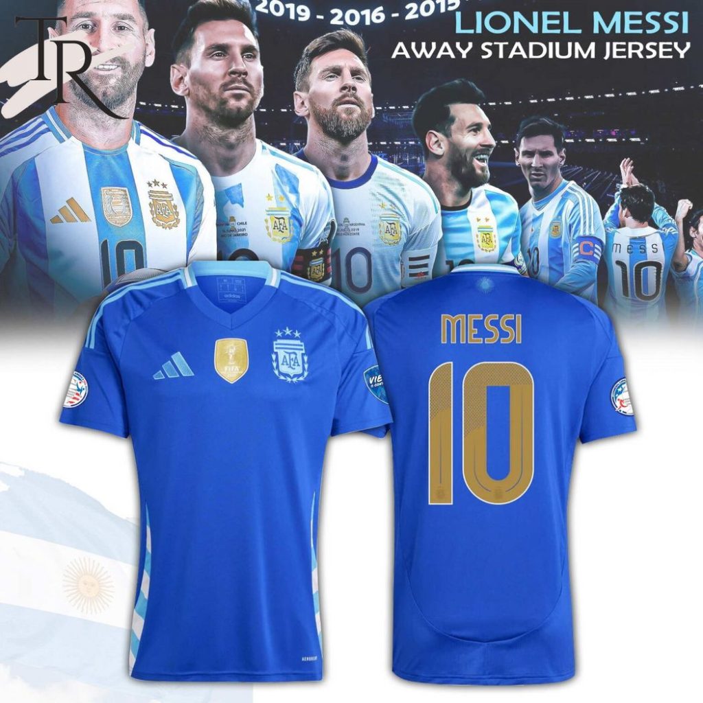 Argentina Copa America 2024 Messi Jersey Away - Torunstyle