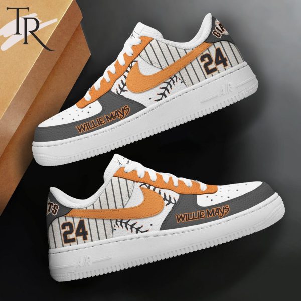 Willie Mays 24 Air Force 1 Sneakers