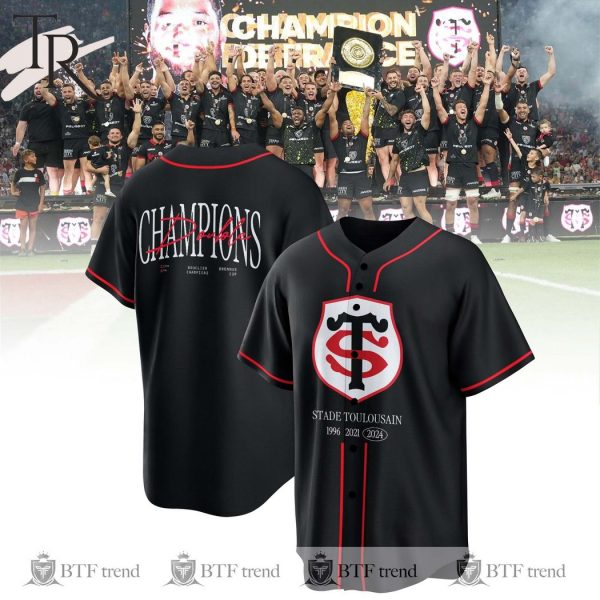 Double Champions Stade Toulousain 2024 Jersey