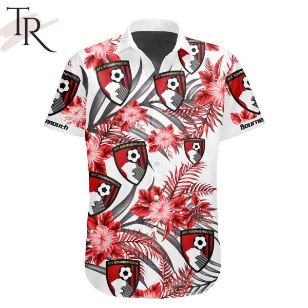 EPL Bournemouth Football Club Personalized Name Hawaiian Shirt