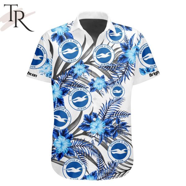 EPL Brighton Football Club Personalized Name Hawaiian Shirt