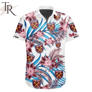 EPL West Ham Football Club Personalized Name Hawaiian Shirt